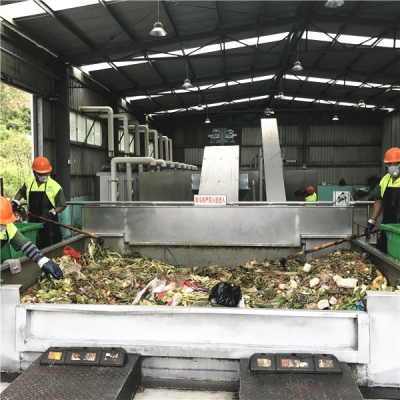 餐廚垃圾預(yù)處理設(shè)備案例